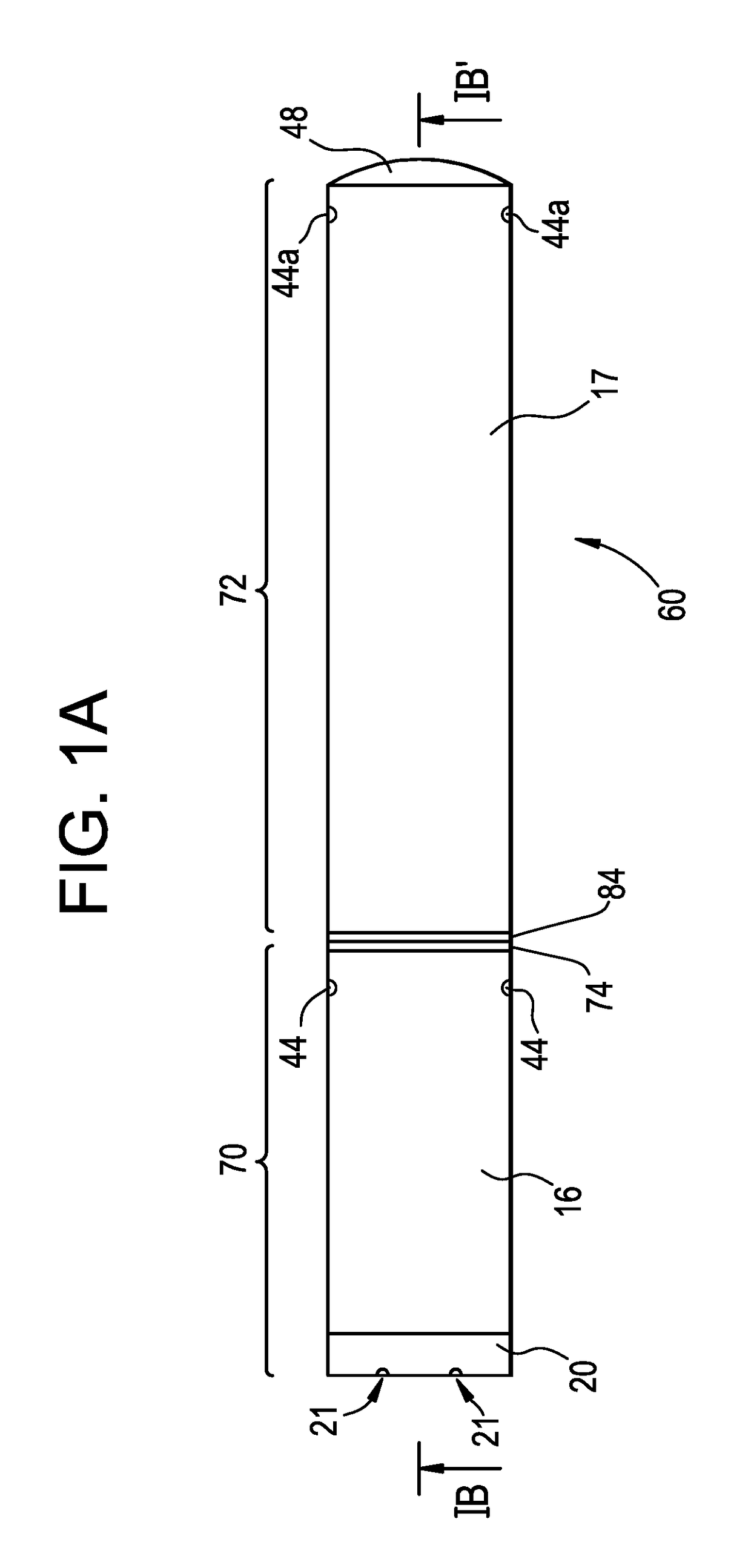 Combined cartridge for electronic vaping device