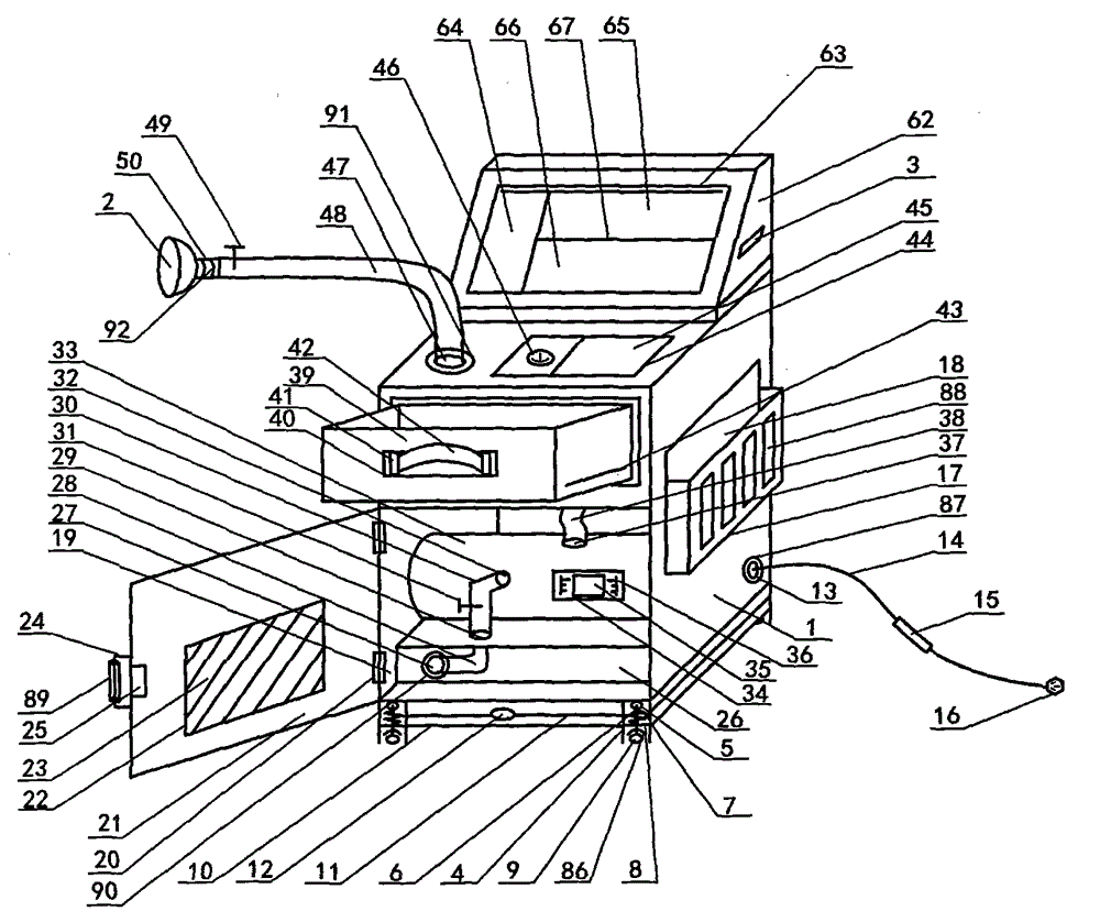 Breath monitoring table used in cardiovascular medicine