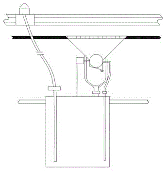 Municipal bridge guardrail cleaning device moving left and right and using method thereof