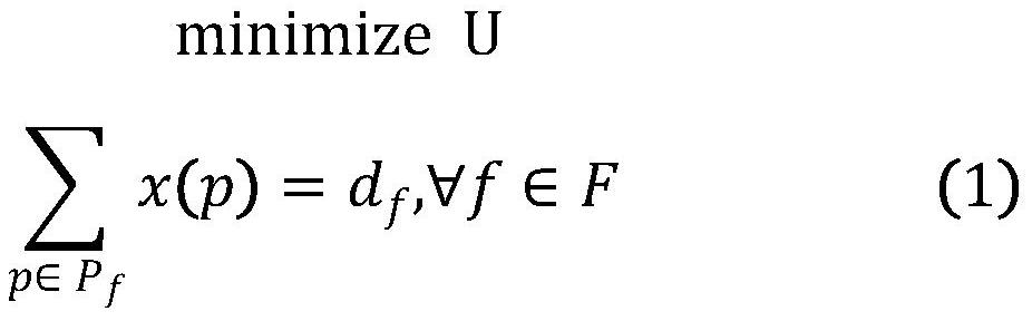 Routing optimization method with path number constraints in hybrid SDN scenarios