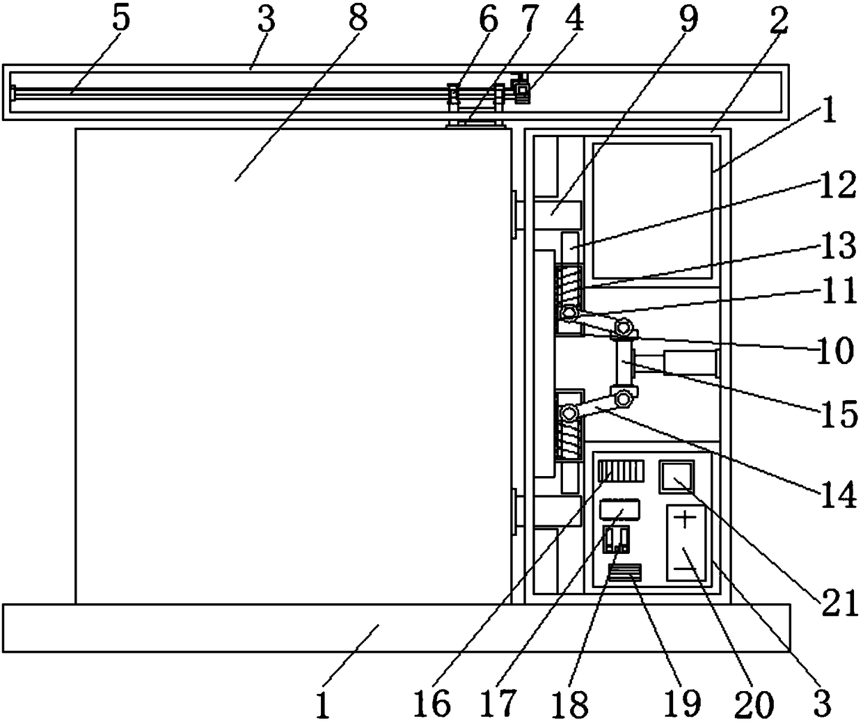 Automatic anti-theft device and method for sensor door
