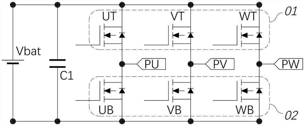 Calculation method of inverter bus current