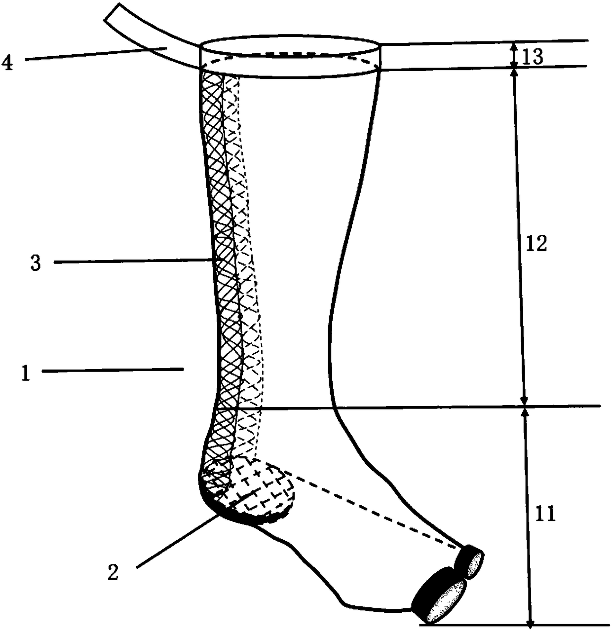 Foot protector for preventing tendinitis achillea and producing method thereof