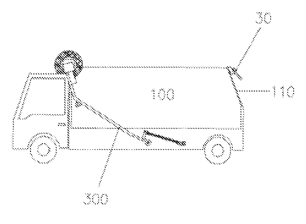 Automatic cover apparatus for cargo compartment of truck