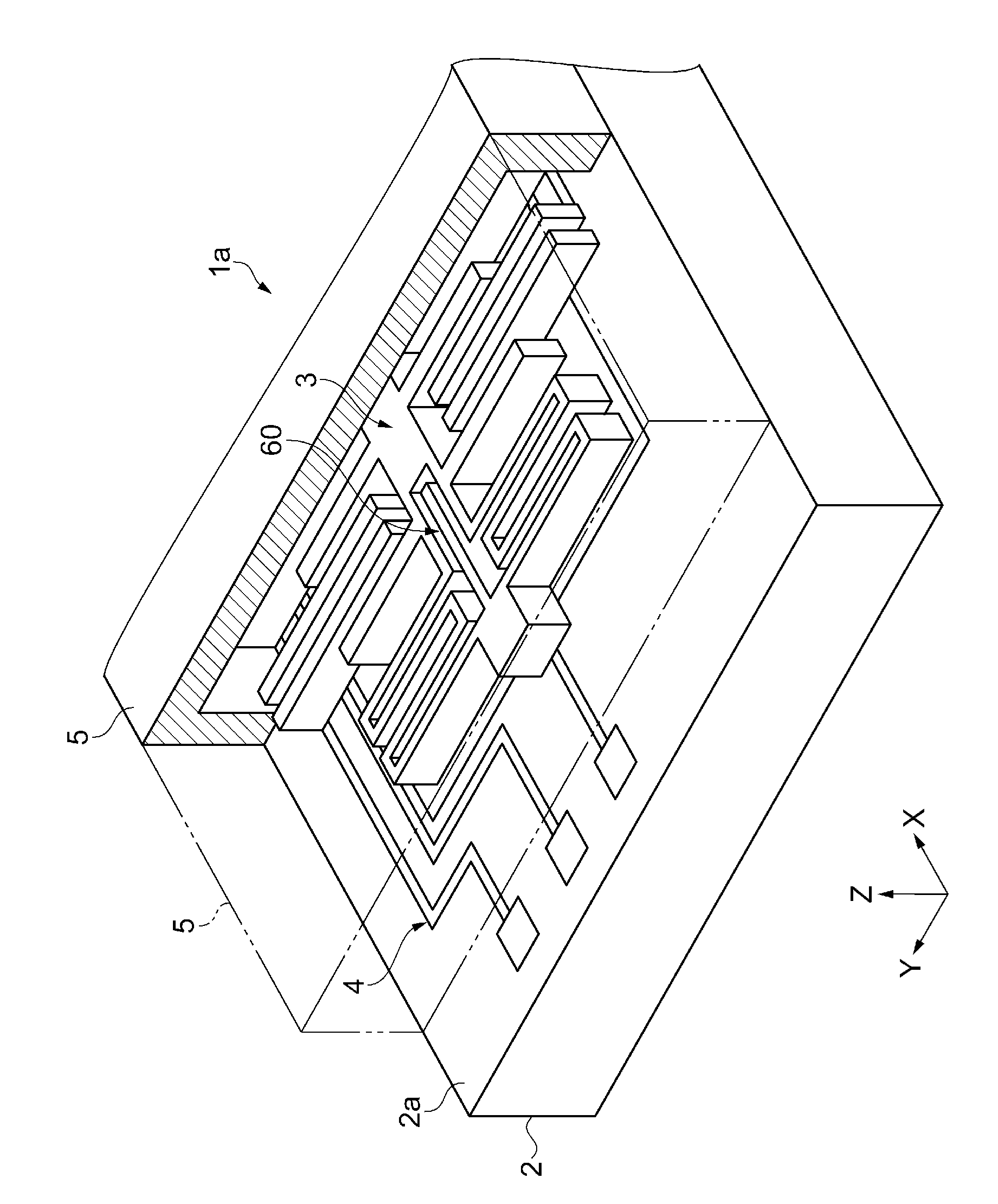 Physical quantity sensor, electronic device, and moving object