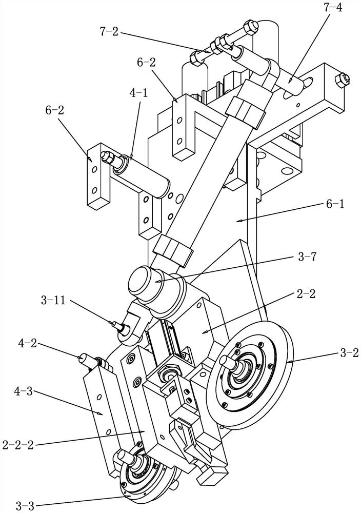 Composite material grid component automatic laying head and laying method