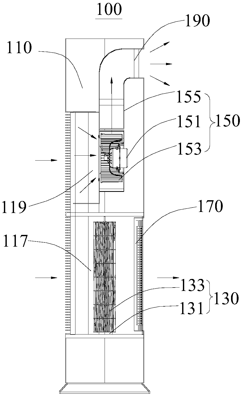 Air outlet device for air conditioner and air conditioner