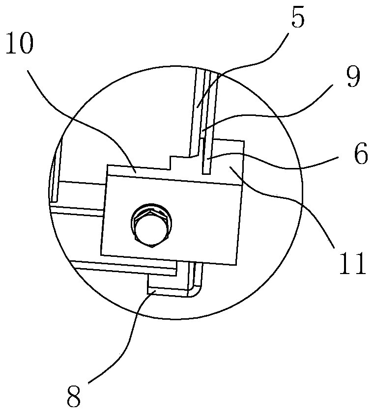 Damping stopping device of elevator car