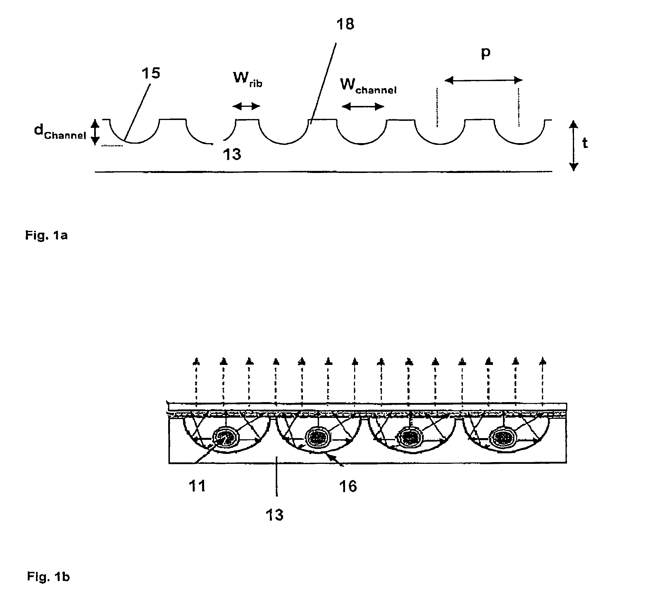 UV-absorbing borosilicate glass for a gas discharge lamp and process for manufacturing same