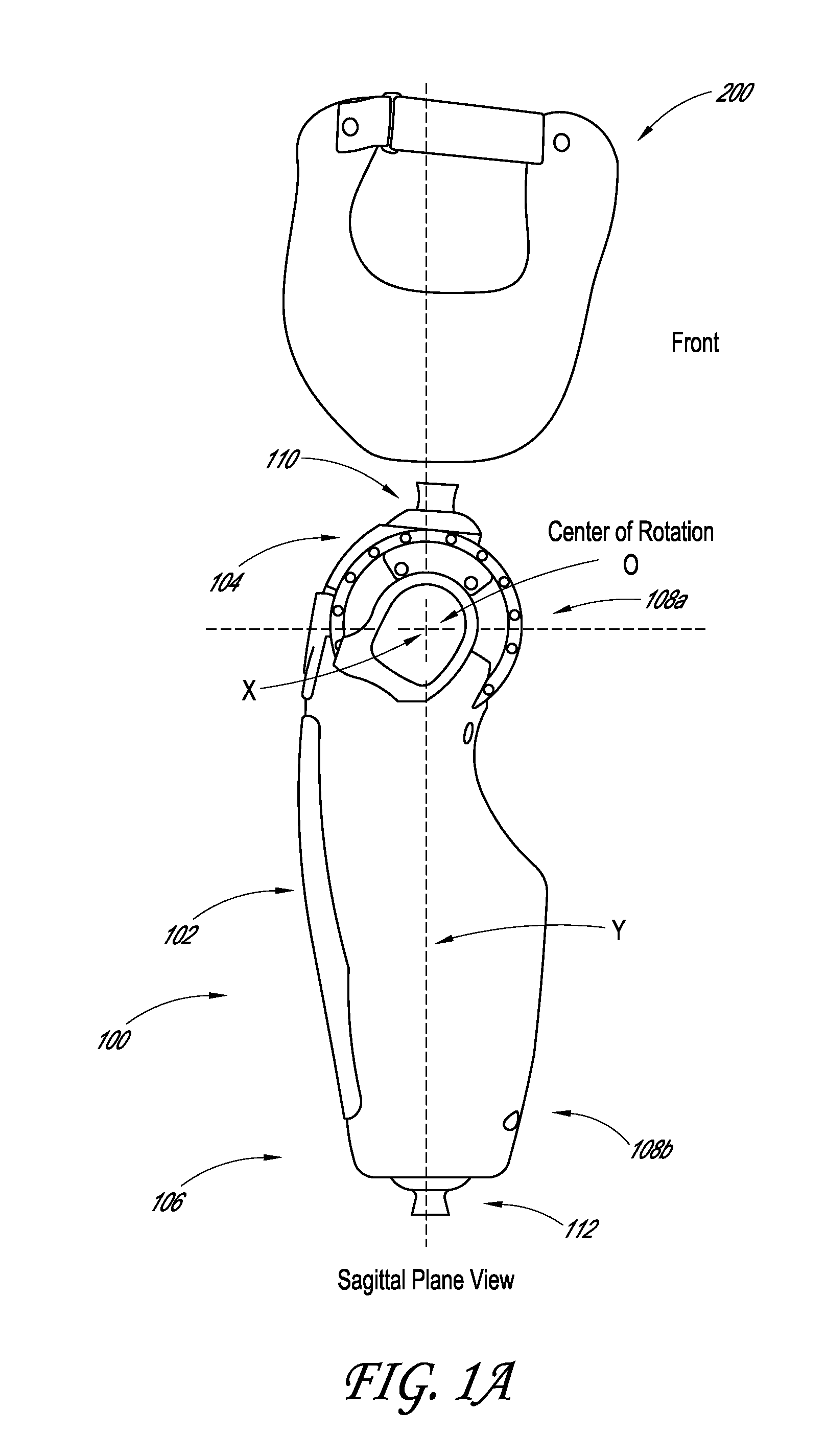 Powered prosthetic hip joint