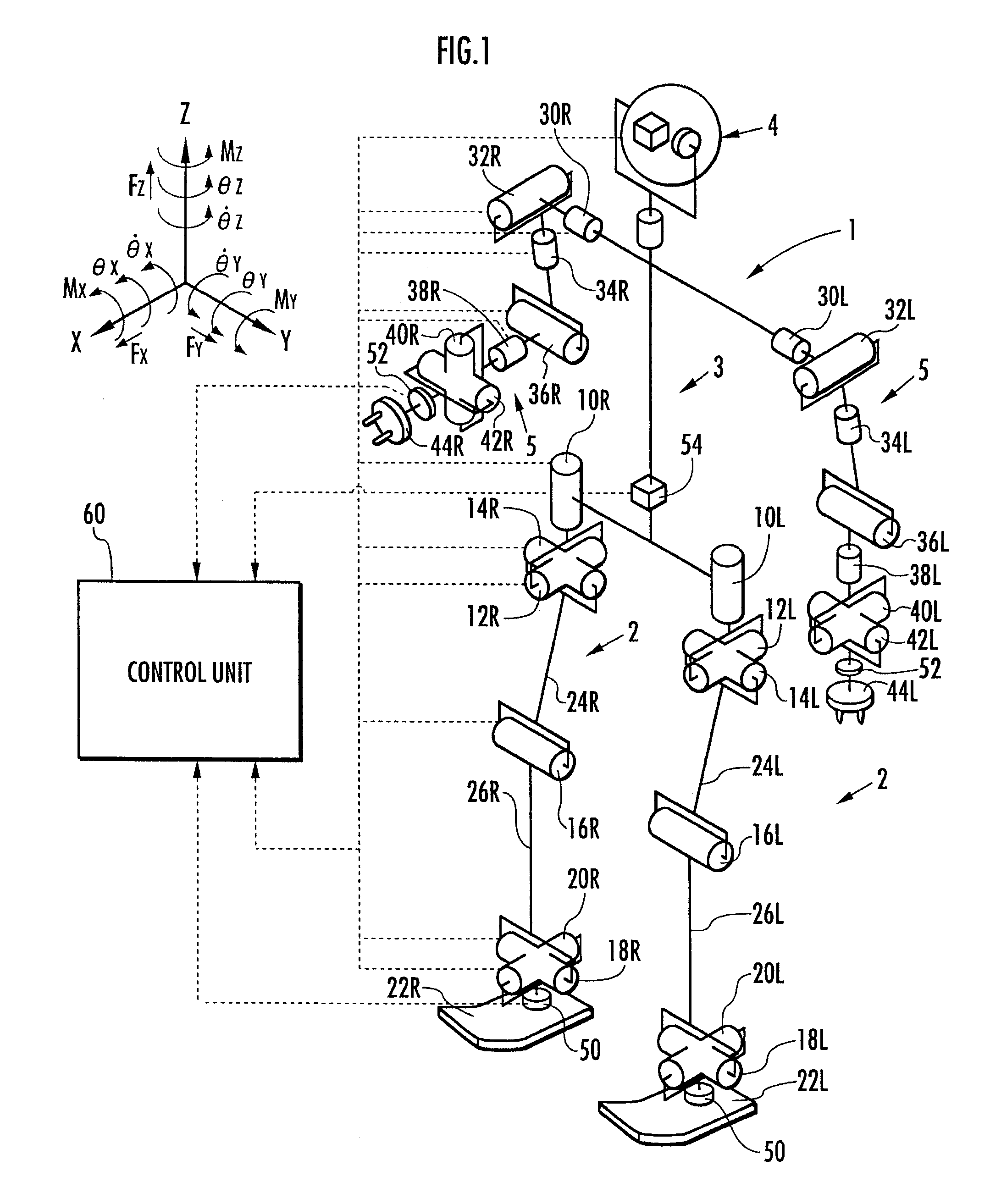 Gait Pattern Generating Device and Controller of Legged Mobile Robot