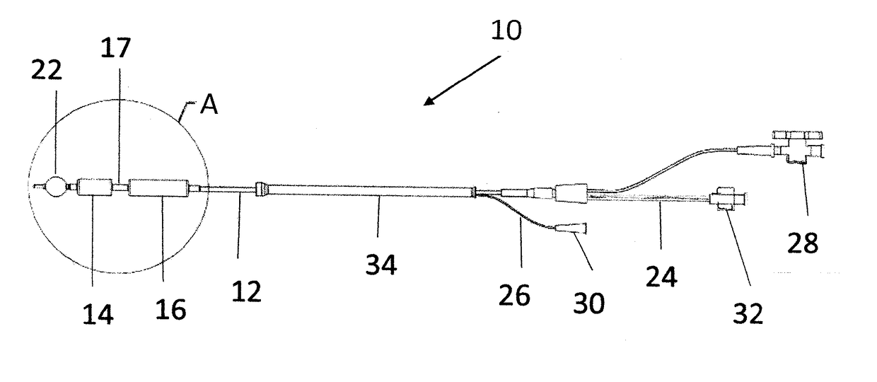 A cervical canal dilation device