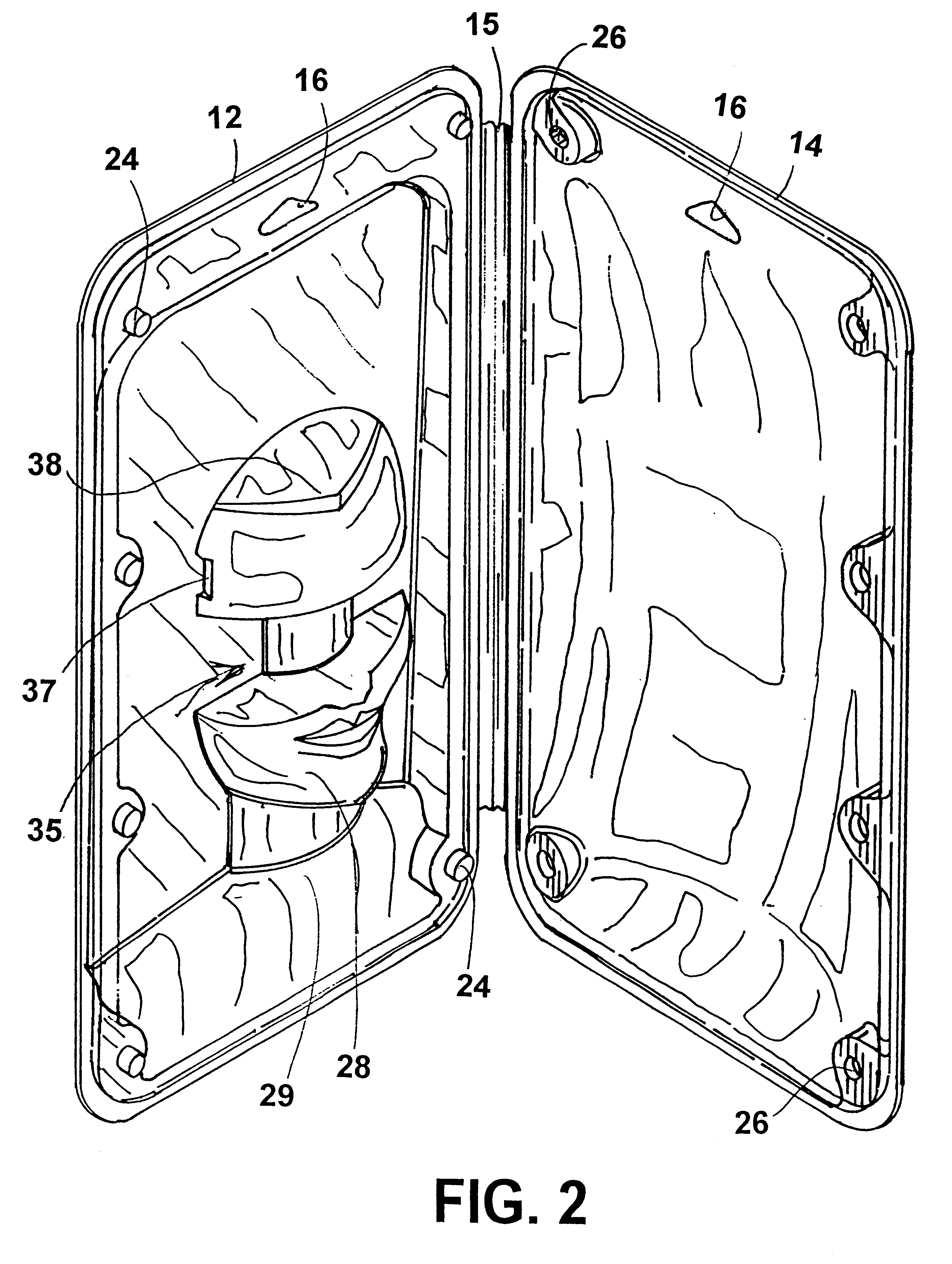 Combined clamshell and mannequin form packaging assembly