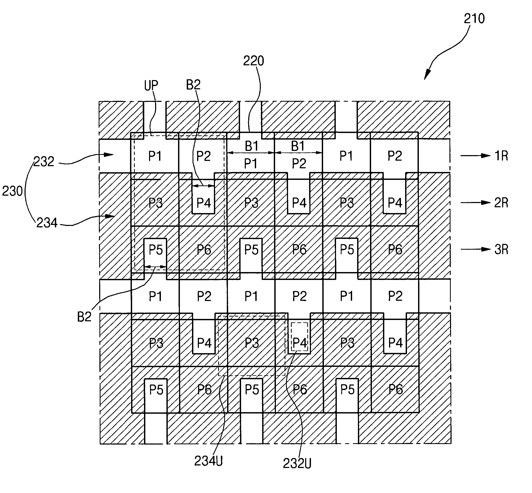 Image display device having wide and narrow viewing angle modes and method of driving the same