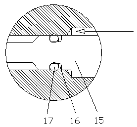 Oil duct communication device