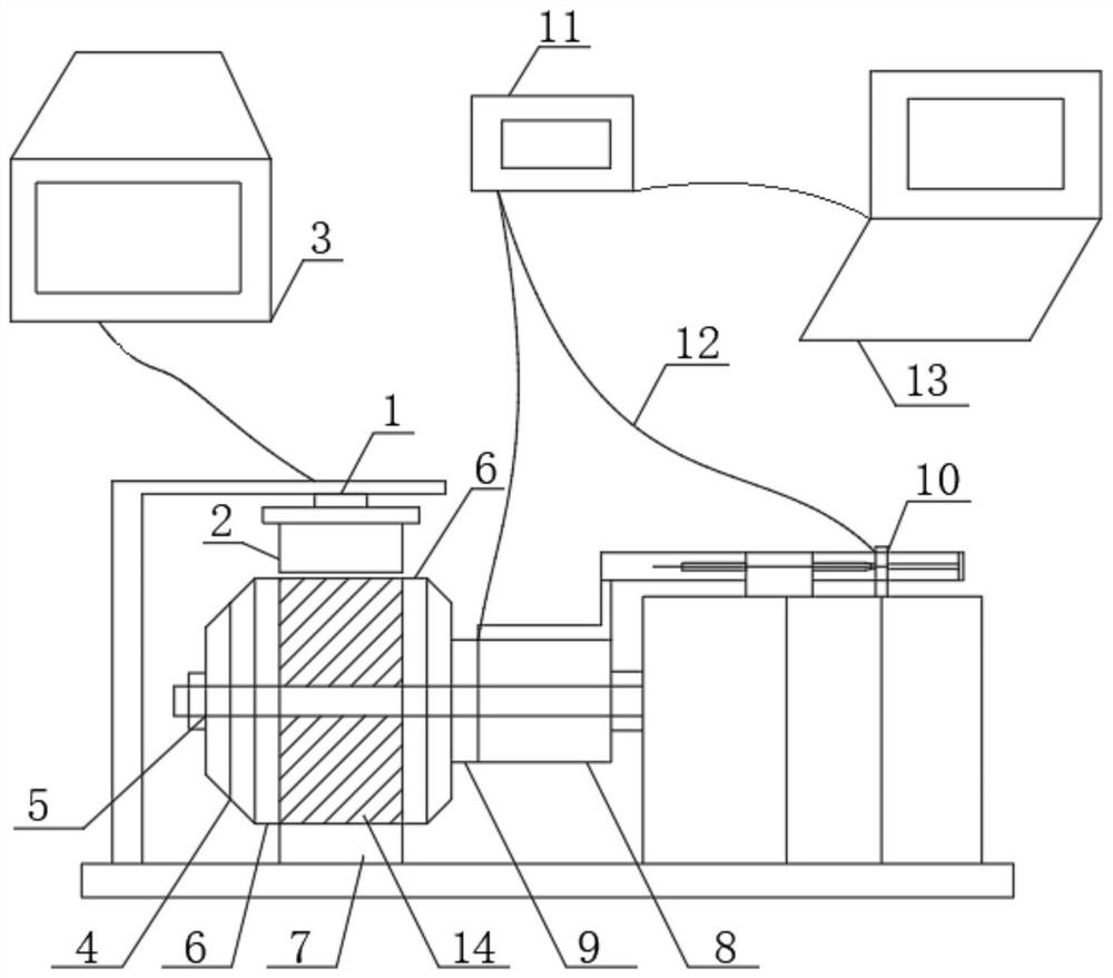 Filling body biaxial loading system based on uniaxial testing machine transformation and use method