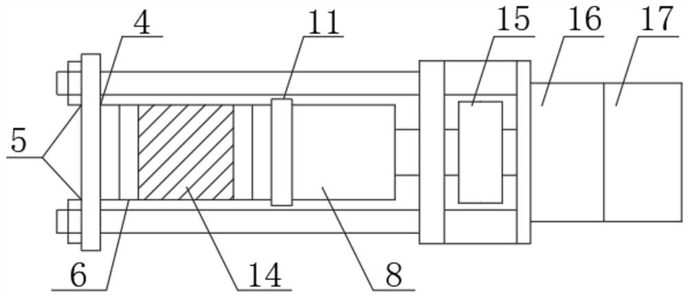 Filling body biaxial loading system based on uniaxial testing machine transformation and use method