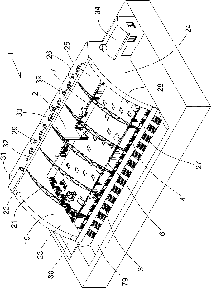 Solar grain air-drying greenhouse