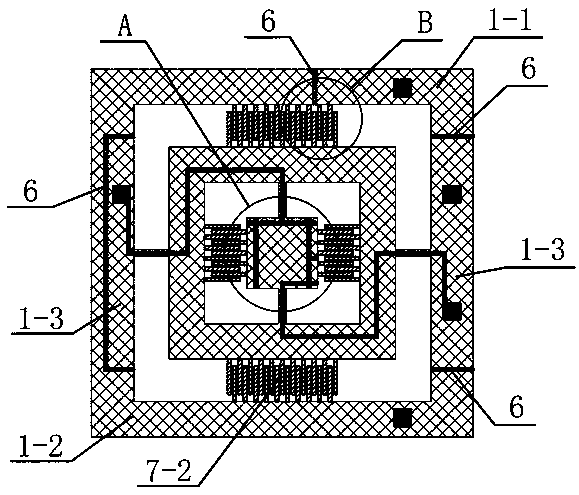 Two-dimensional electrostatic scanning micromirror