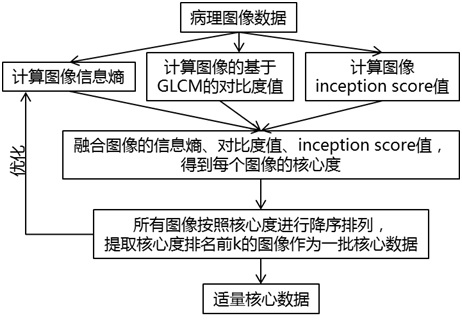 Lesion localization core data extraction method, system, electronic equipment and storage medium