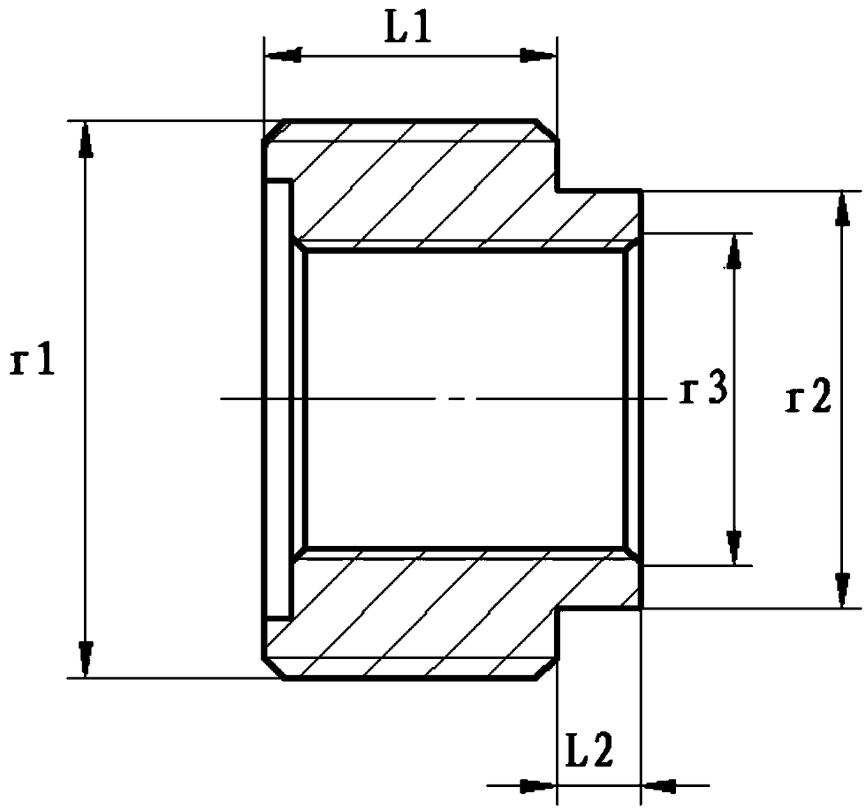 Airtightness test connecting device for protecting valve nozzle with processed surface