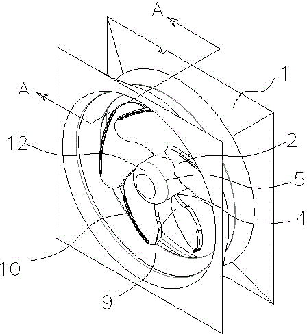 Mute axial flow fan