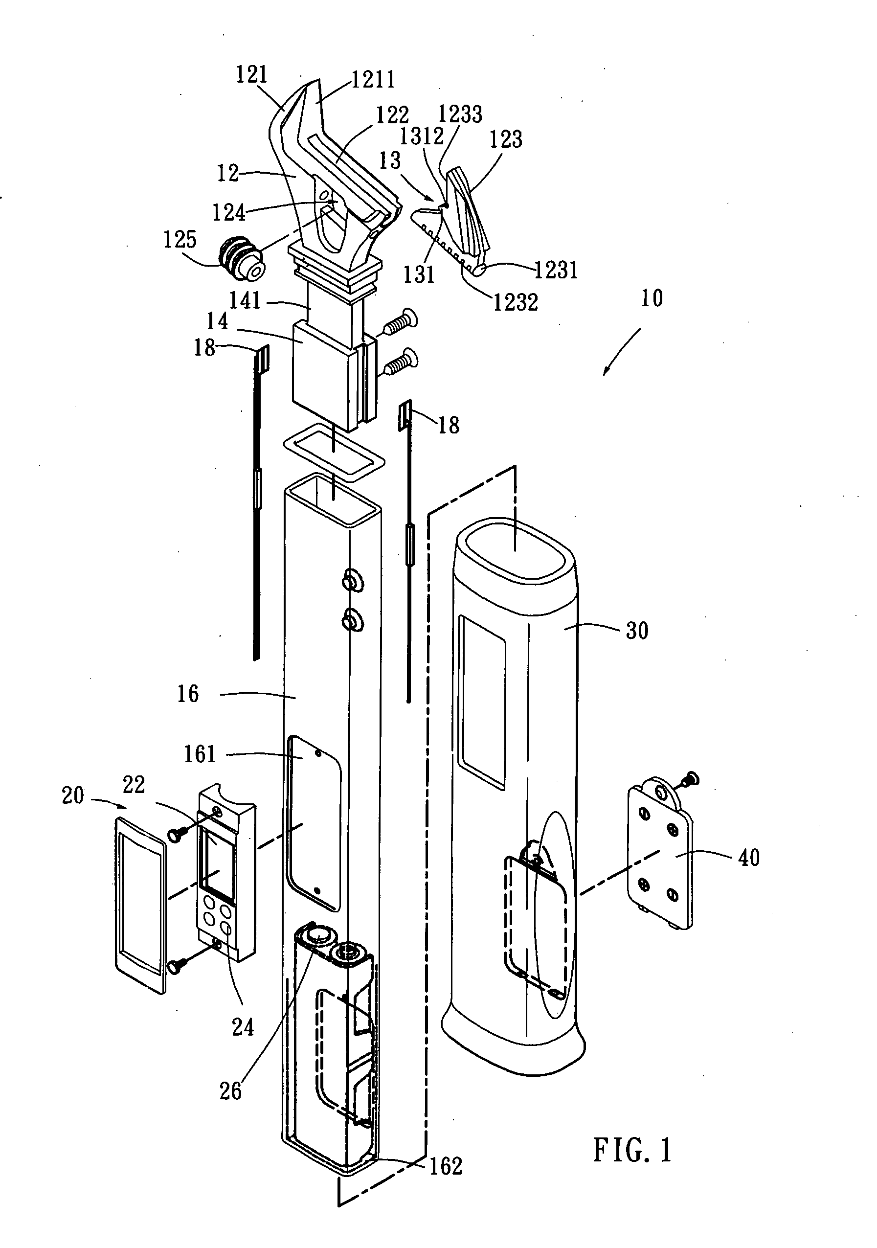 Adjustable spanner with electronic strain gauge function