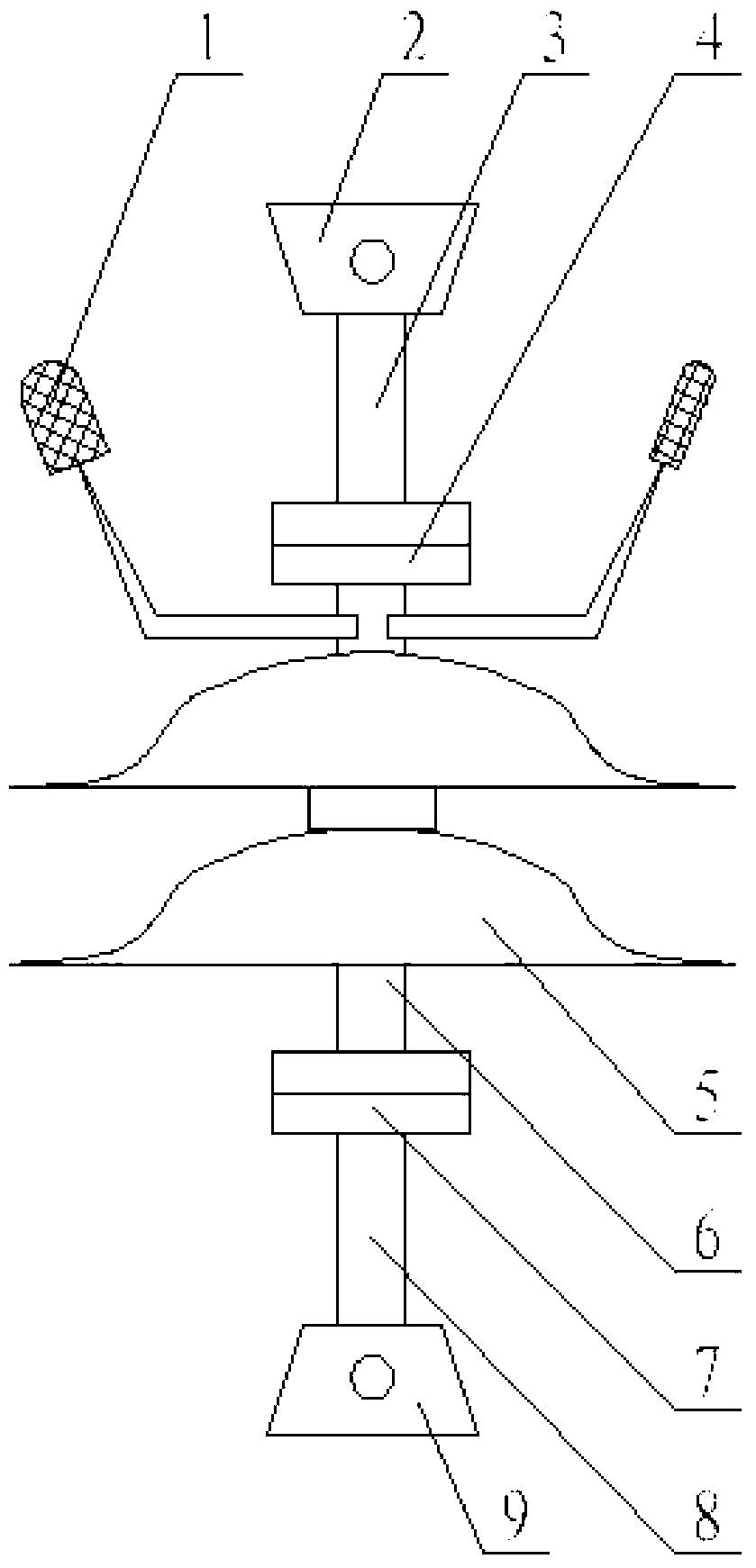 Rotation type three-proofing insulator