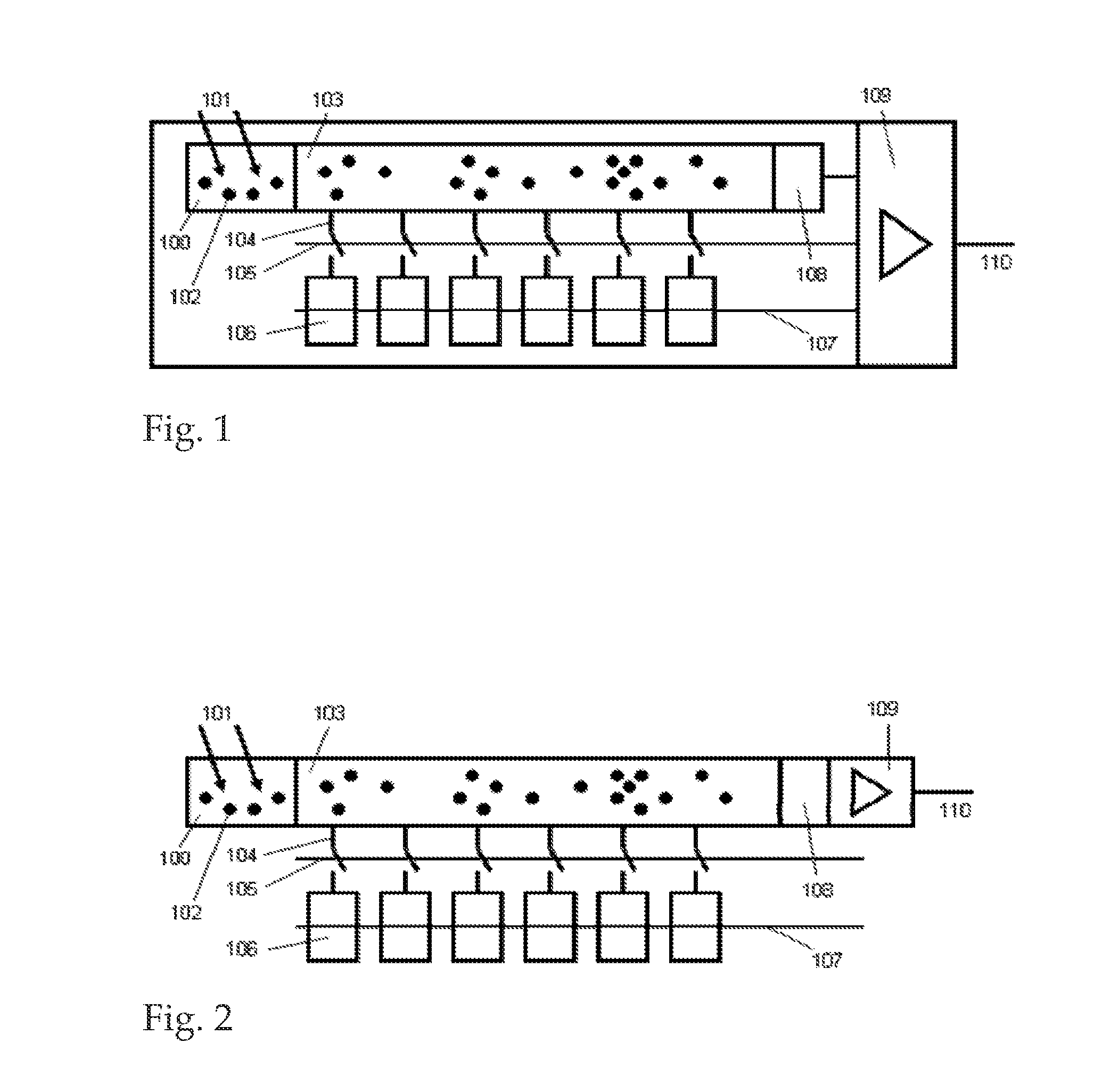 Charge sampling device and method