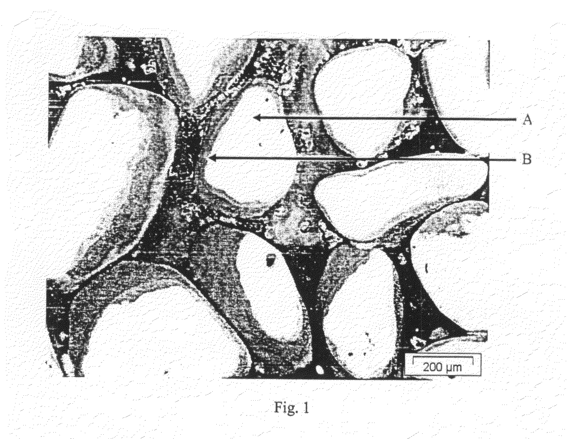 Process for the preparation of pigment granules and the use thereof