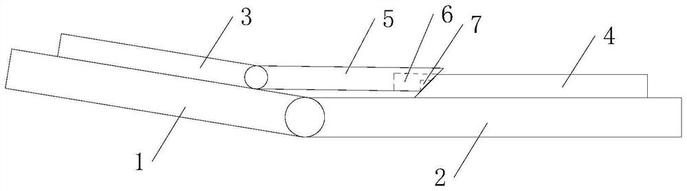 Frame extension joint structure