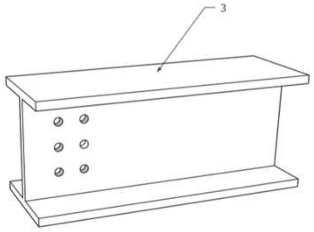 Assembly type circular steel pipe column joint connecting device and assembly method