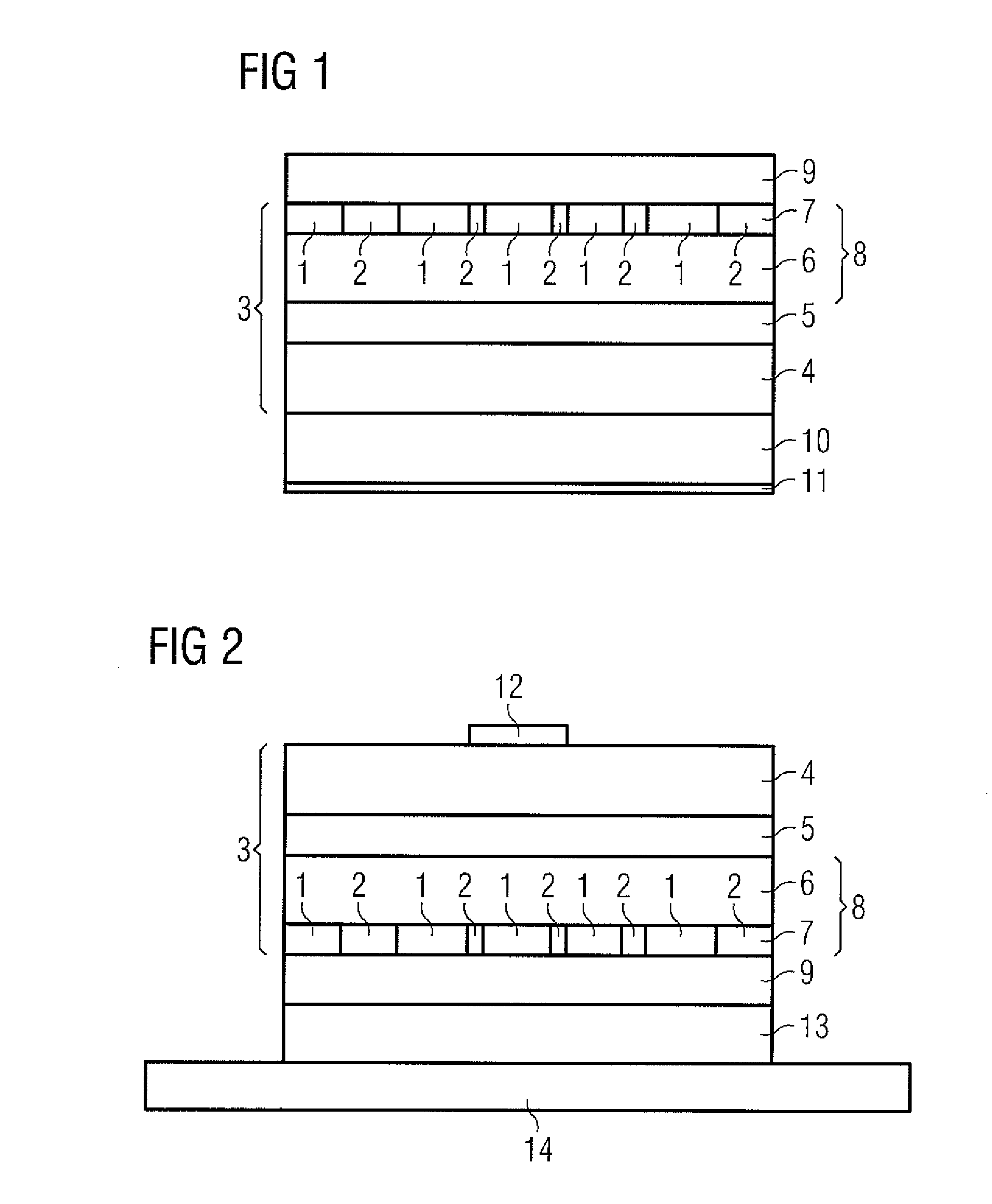Optoelectronic semiconductor component