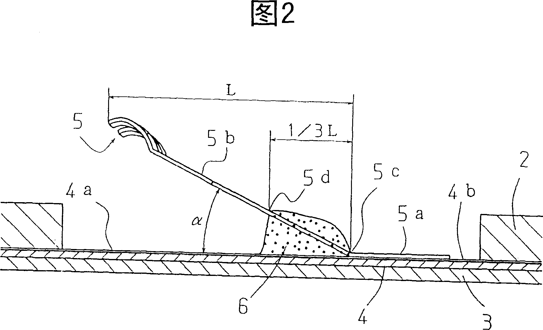 Axially sliding connection brush appliance, its mfg. method and dynamo set with same brush