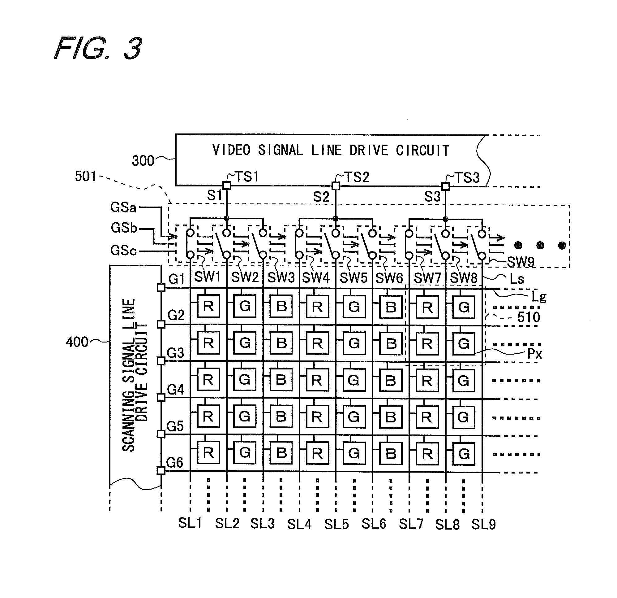 Scanning signal line drive circuit and display device equipped with same