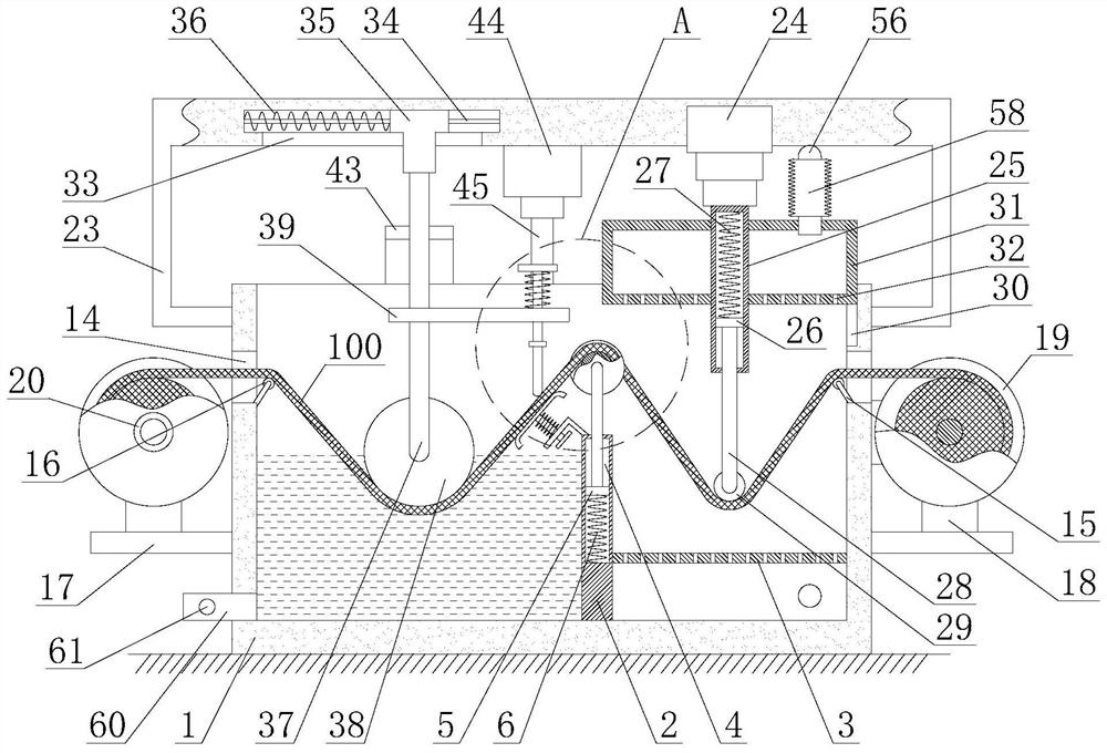 Multifunctional textile rapid detection device