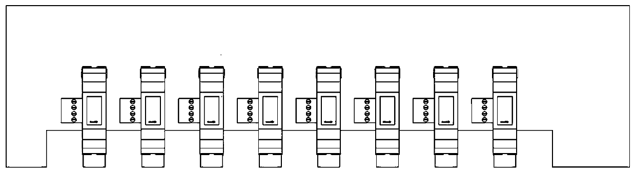 Multi-path power distribution output module unit