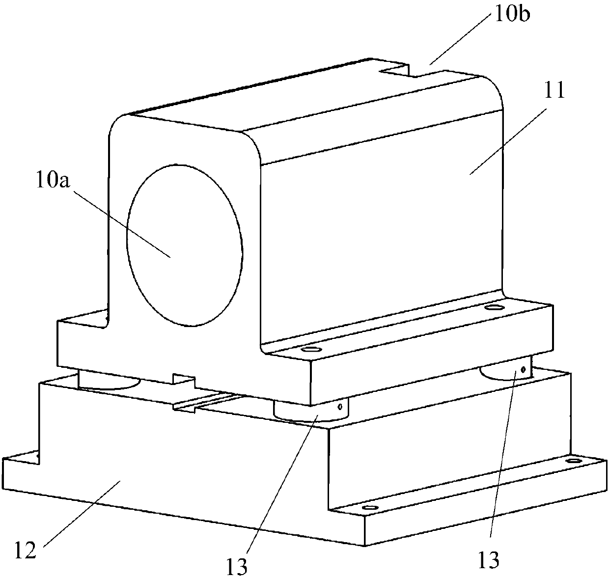 Radial bearing test device