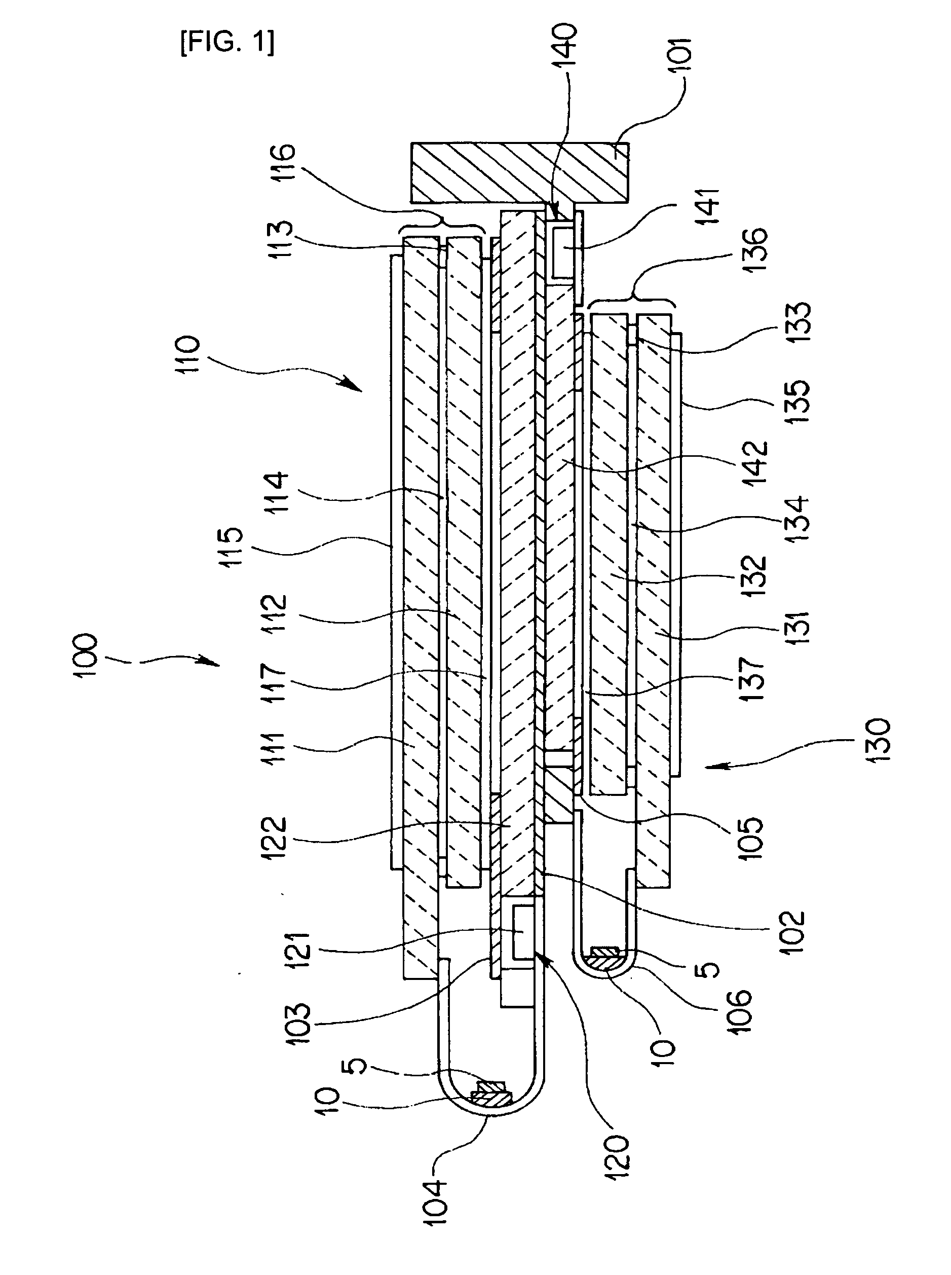 Electro-optical apparatus, flexible printed circuit board, manufacturing method for electro-optical apparatus, and electronic equipment