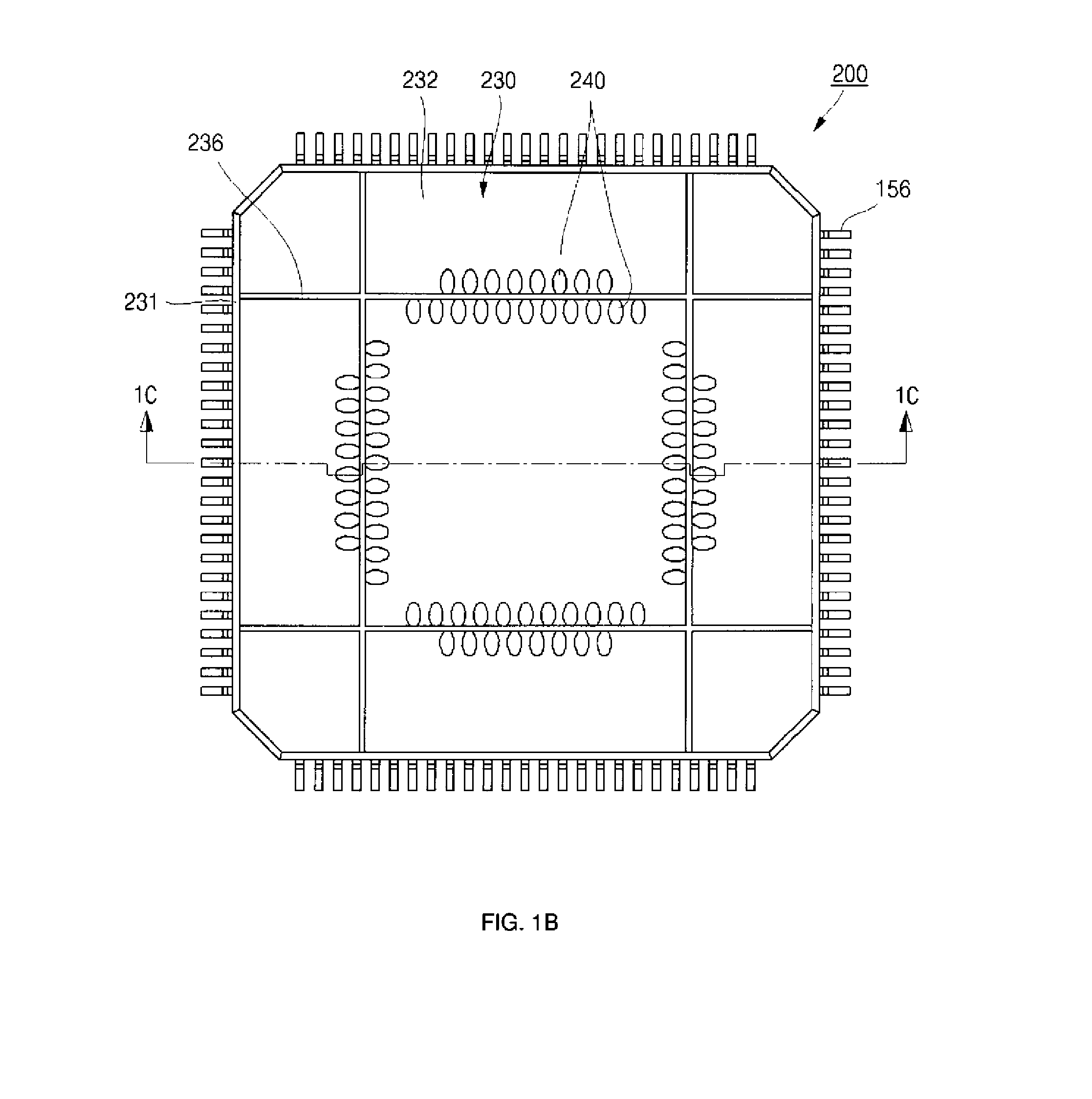 Semiconductor device including increased capacity leadframe