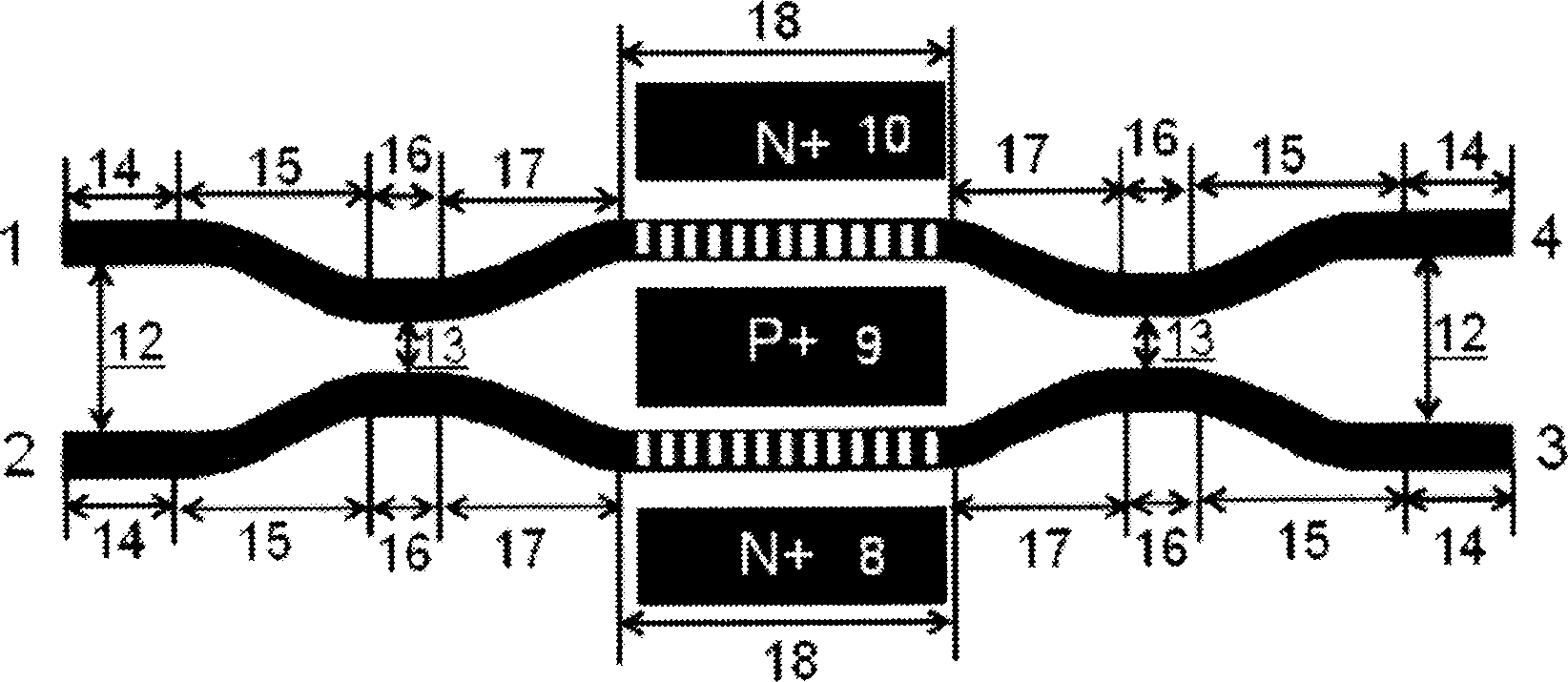 Optical add-drop multiplexer with adjustable wave length channel