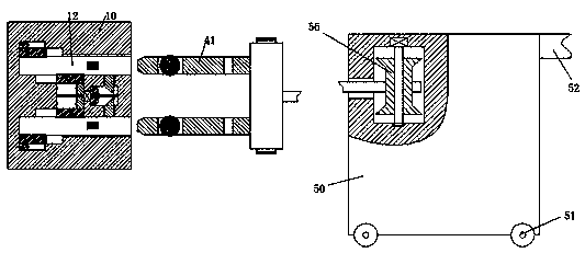 Improved air dust removing device