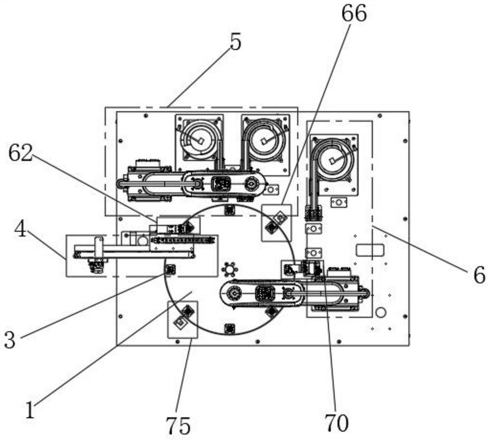 Internet of Things intelligent gas meter electromechanical valve gearbox gear set assembling system and method