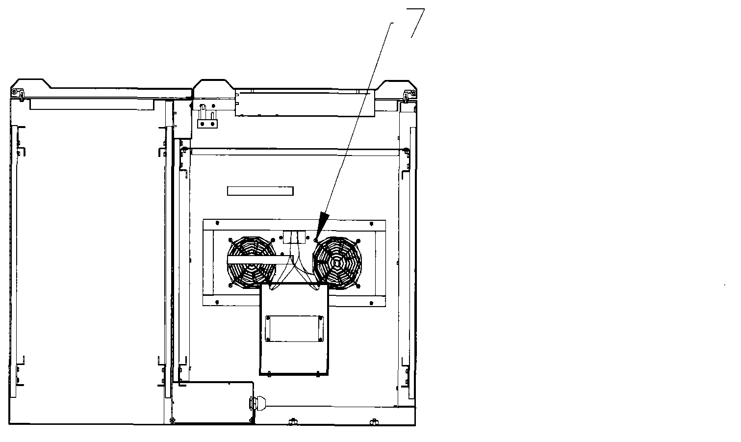 Bullet cabinet with remote monitor function and remote monitor method of bullet cabinet
