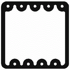 A kind of preparation method of solid oxide fuel cell gasket