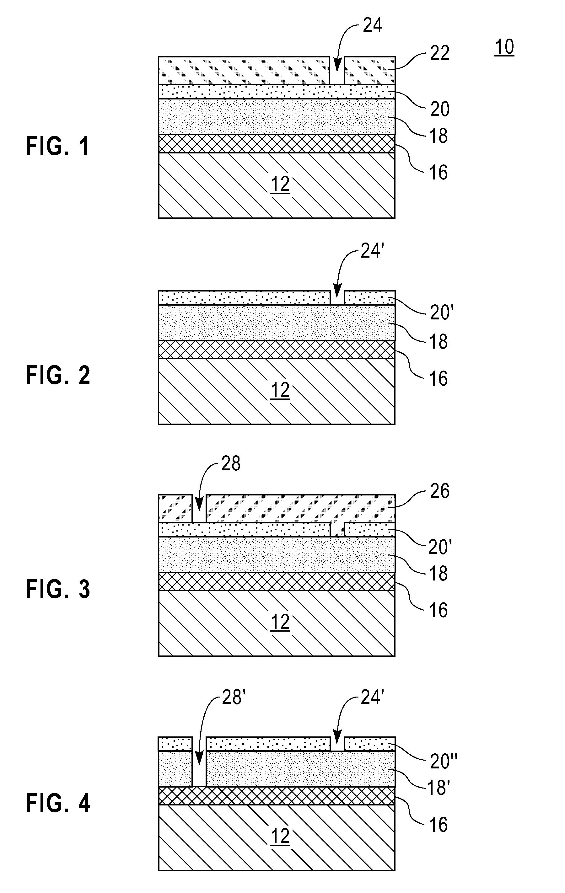 Method for air gap interconnect integration using photo-patternable low k material