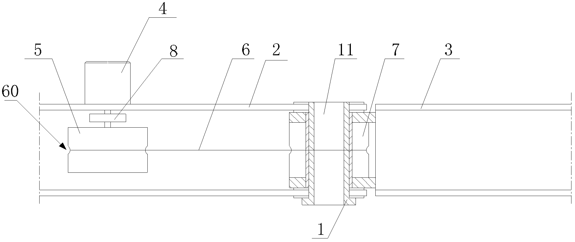 Arm support structure, arm support device and concrete pump truck