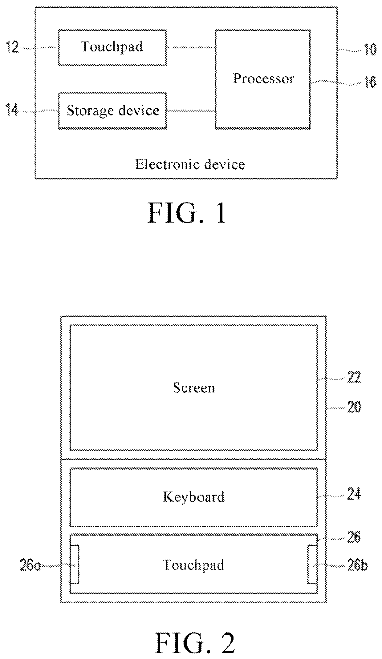 Electronic device and touch operation method for the same