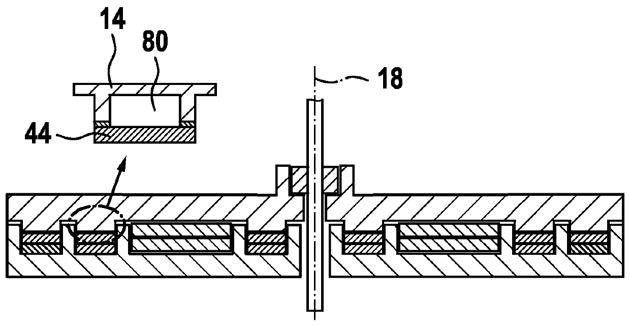 Rotating plate unit and production method thereof