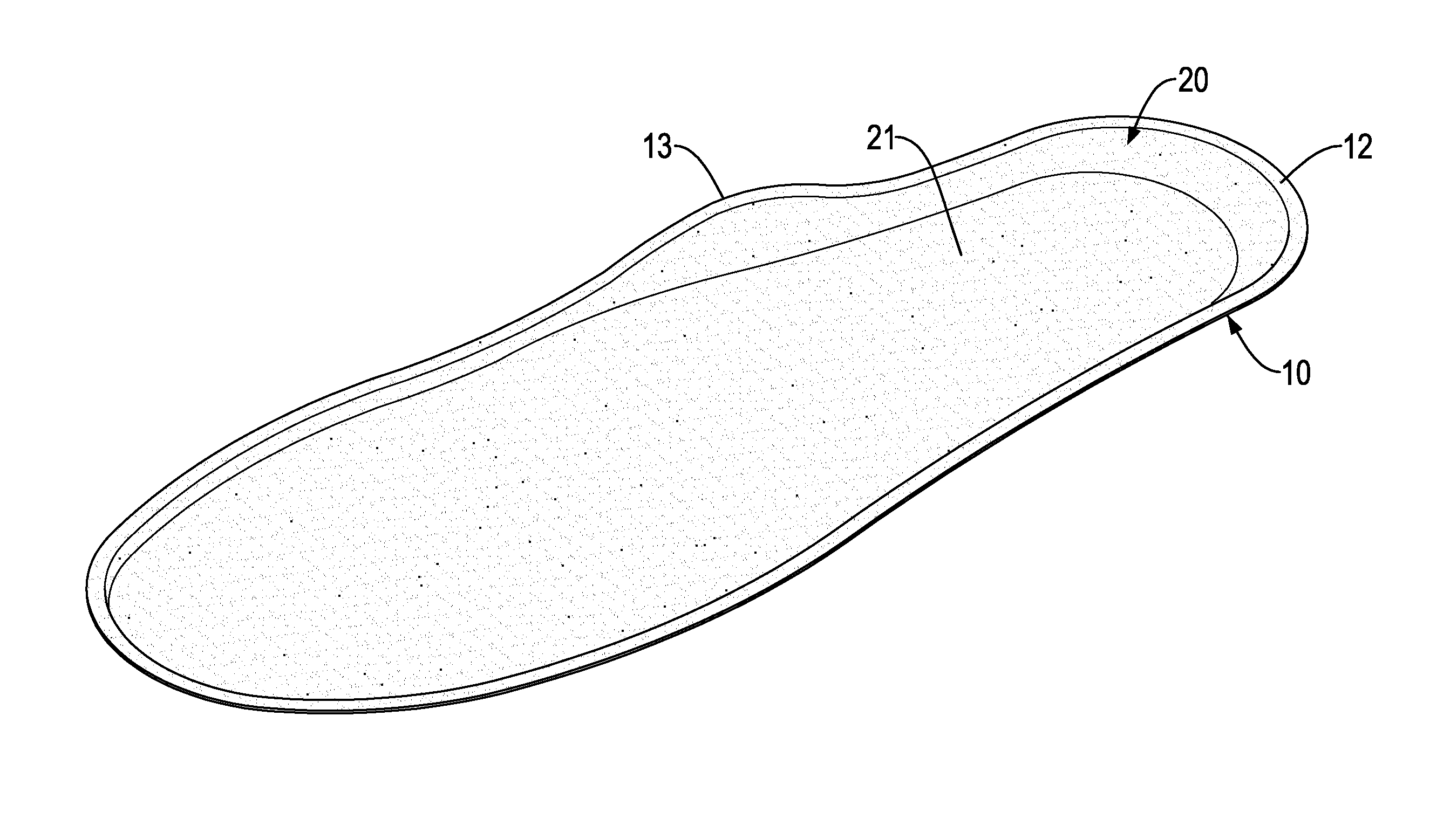 Footbed and method for making the same